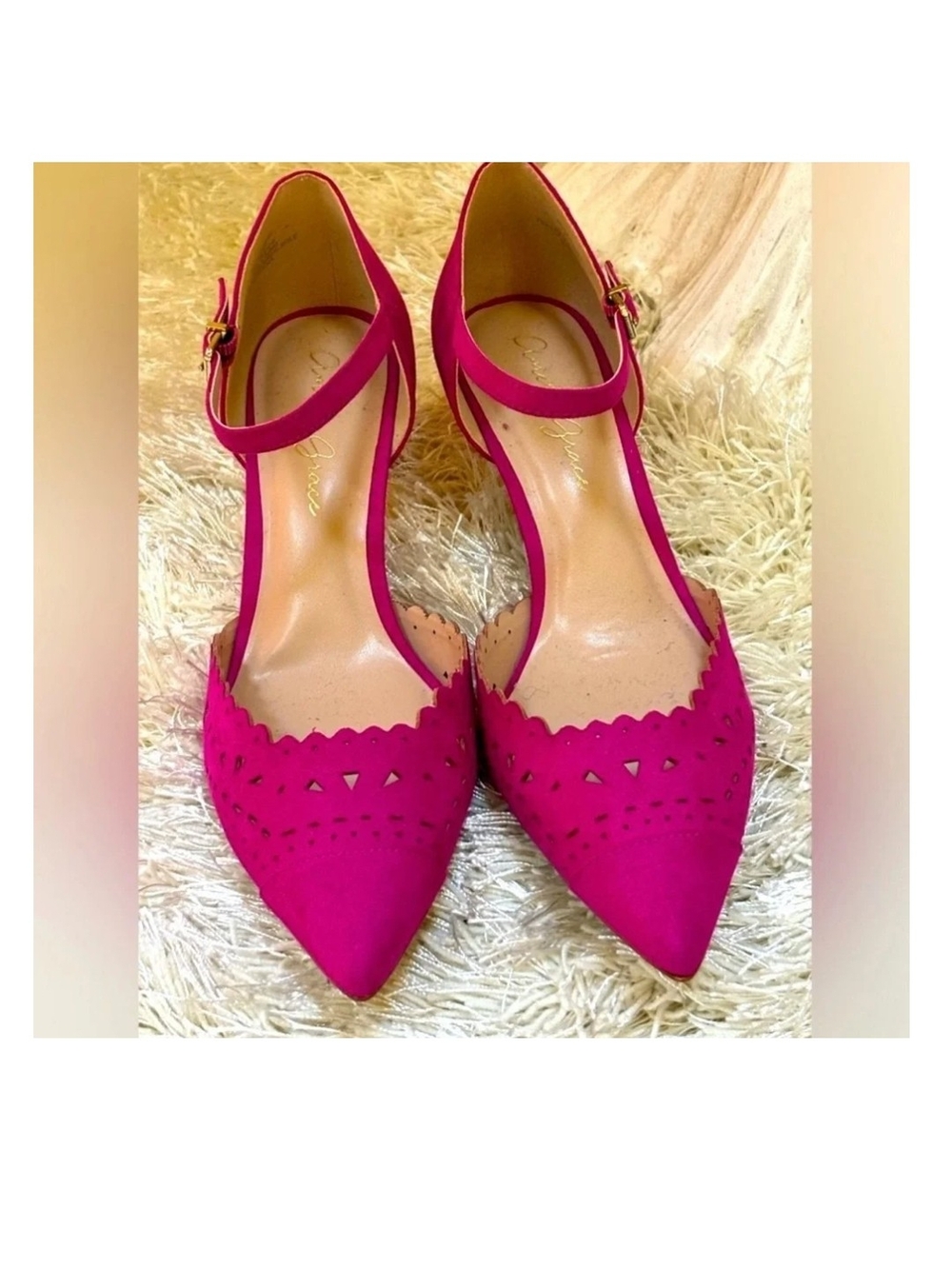 Amelia Grace Fuschia Shoes